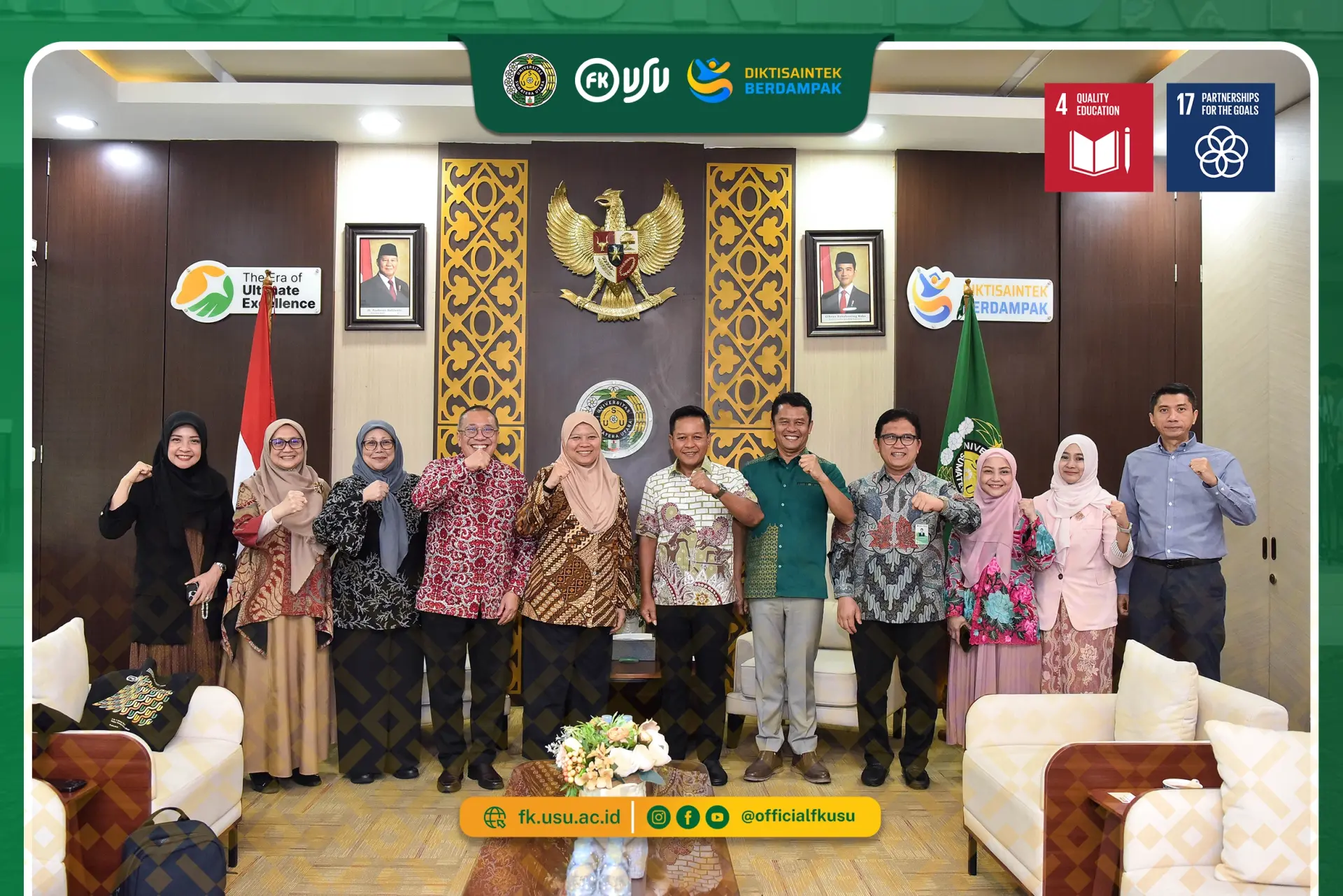 FK USU Perkuat Jejaring Akademik Internasional melalui Kerja Sama dengan Management & Science University